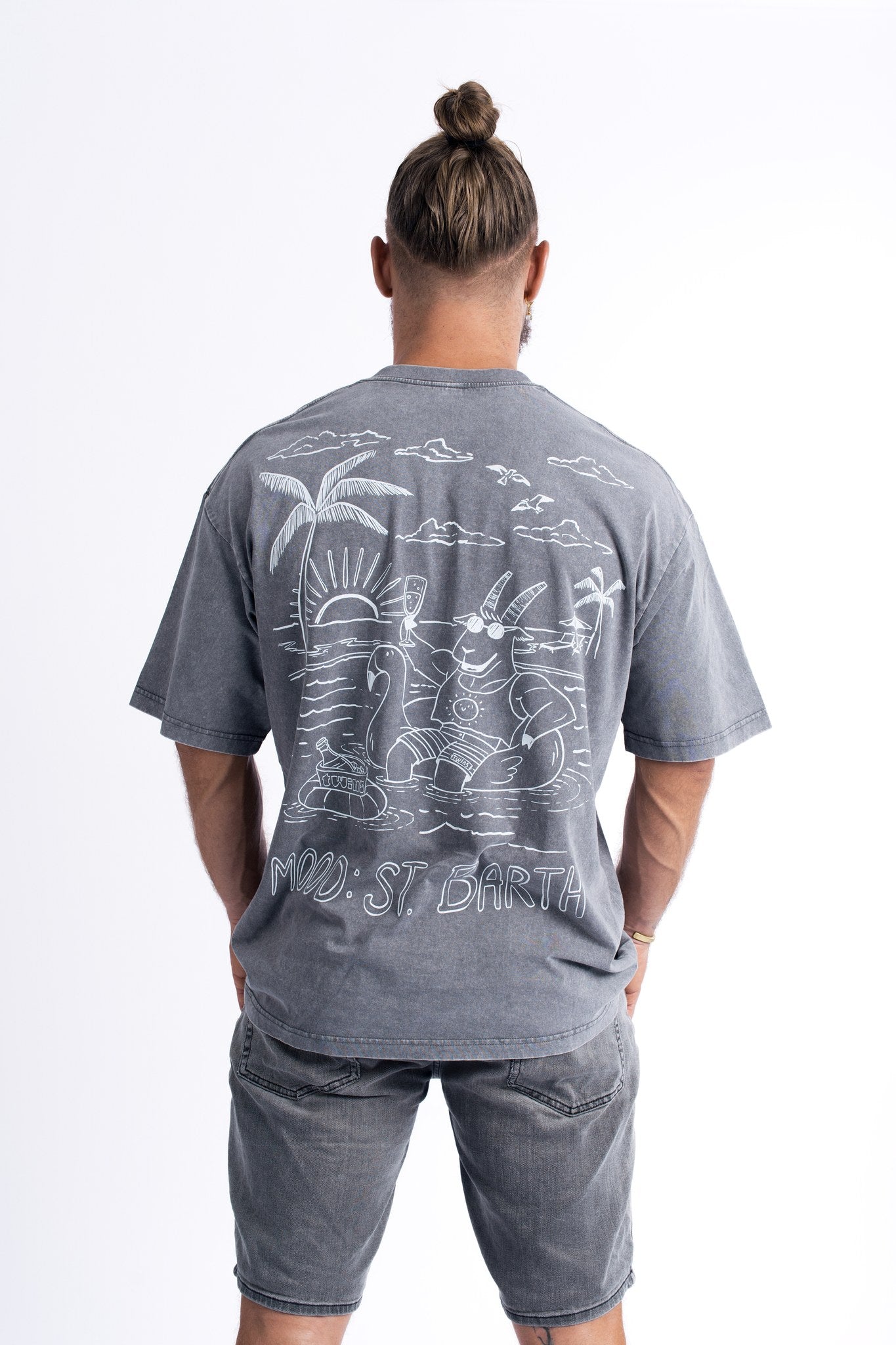 T-Shirt Oversize Vintage - Mood: St. Barth