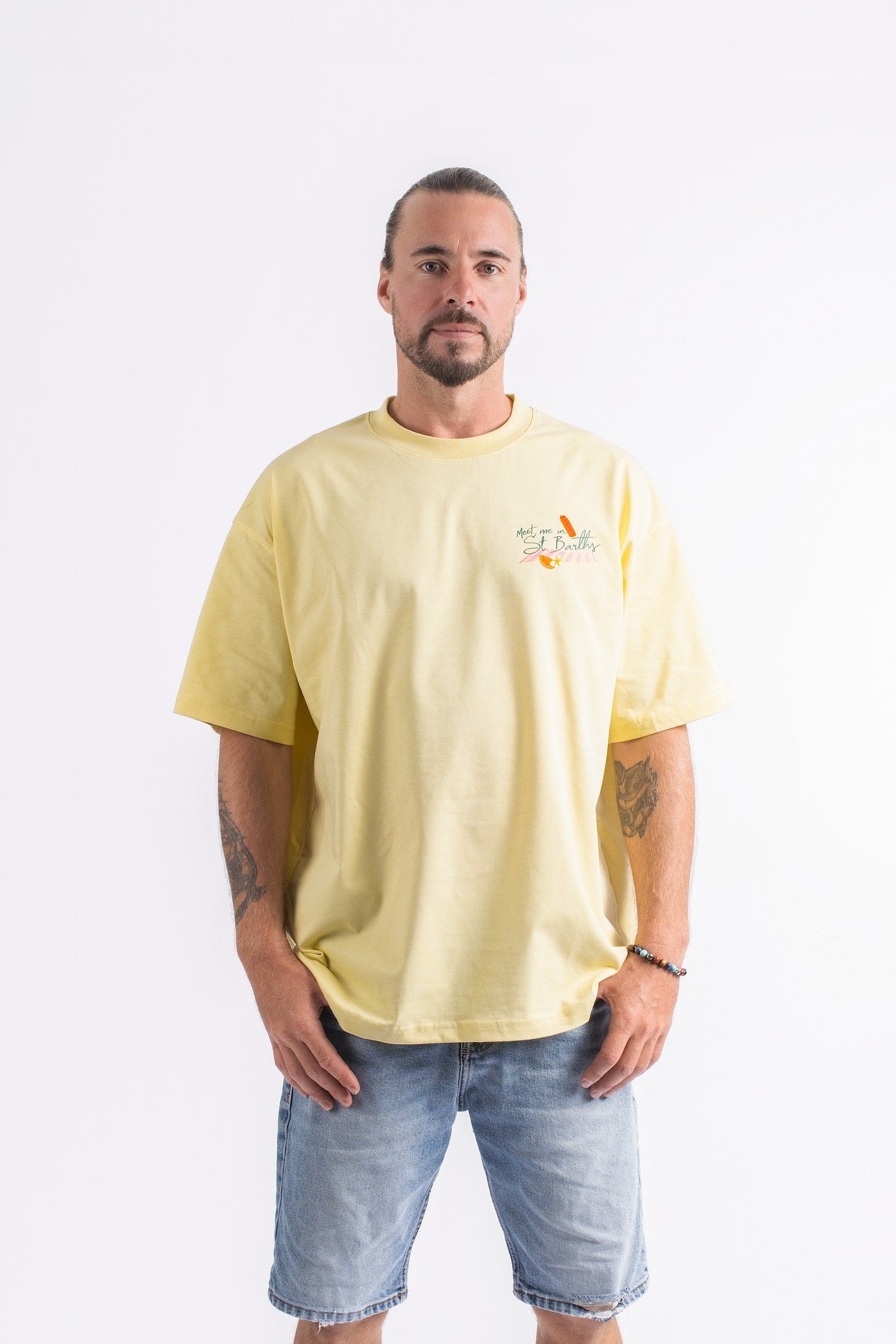 T-Shirt Oversize 235 g - Meet Me in St. Barth