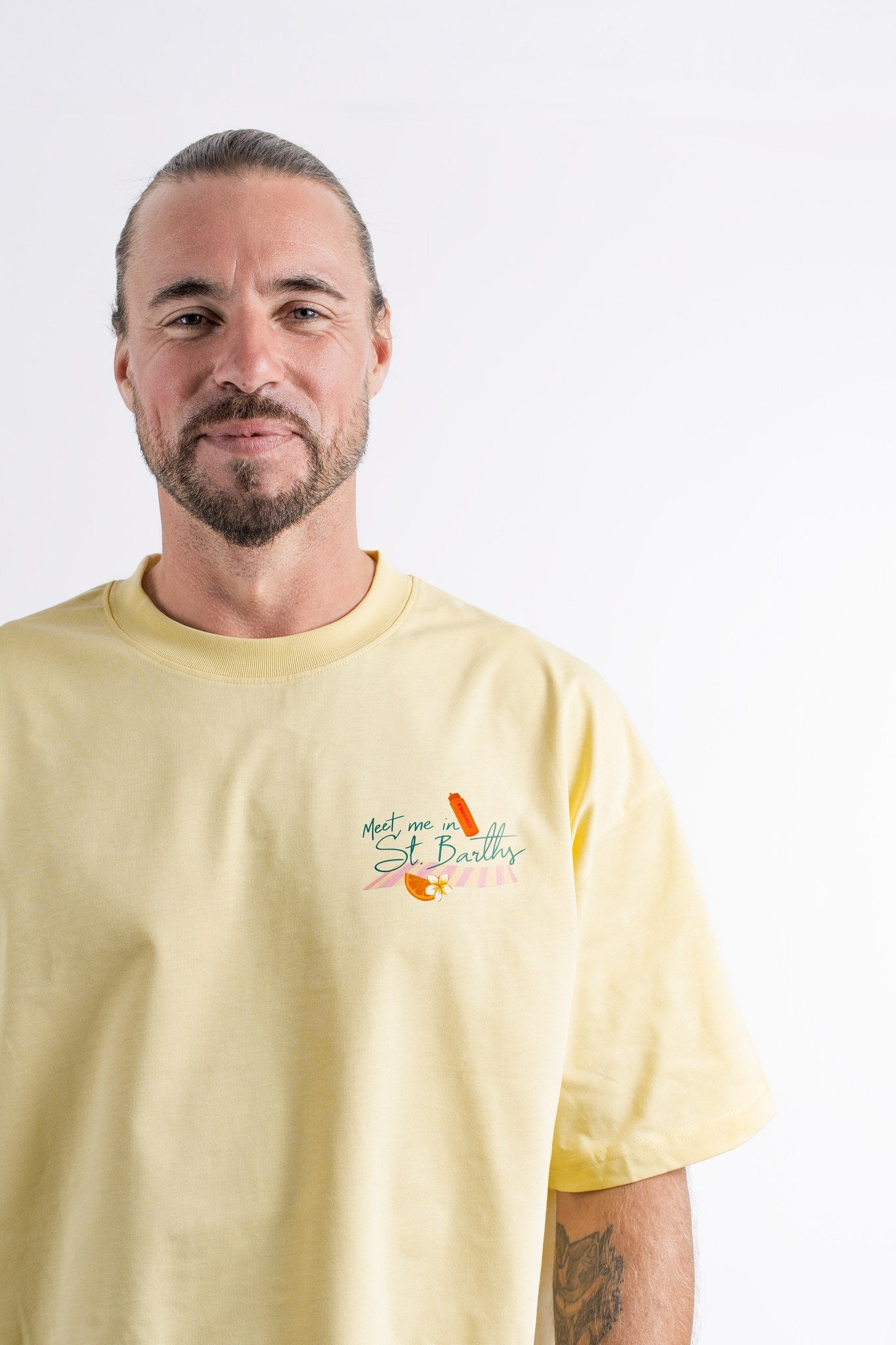 T-Shirt Oversize 235 g - Meet Me in St. Barth
