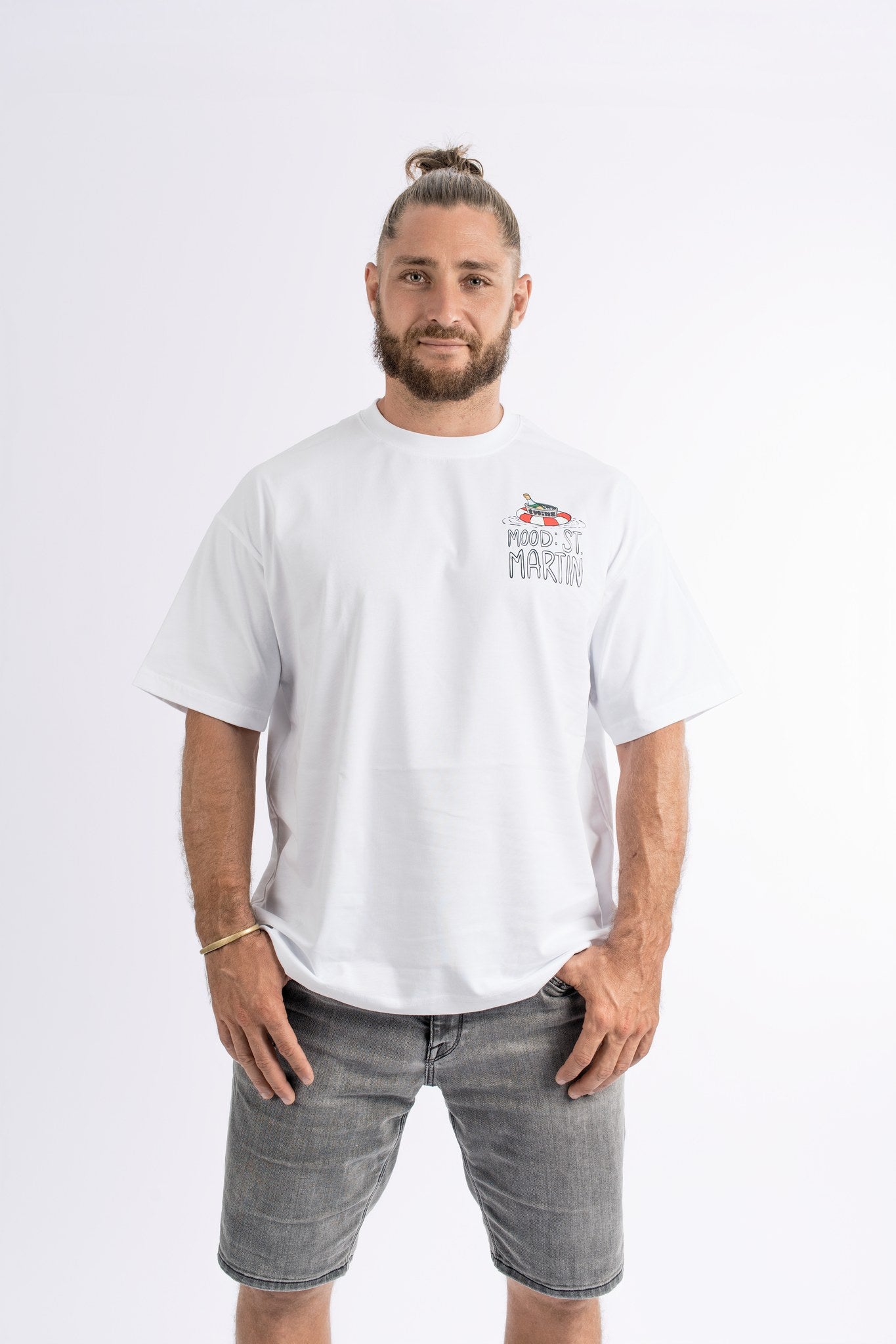 T-Shirt Oversize 235 g - Mood: St Martin