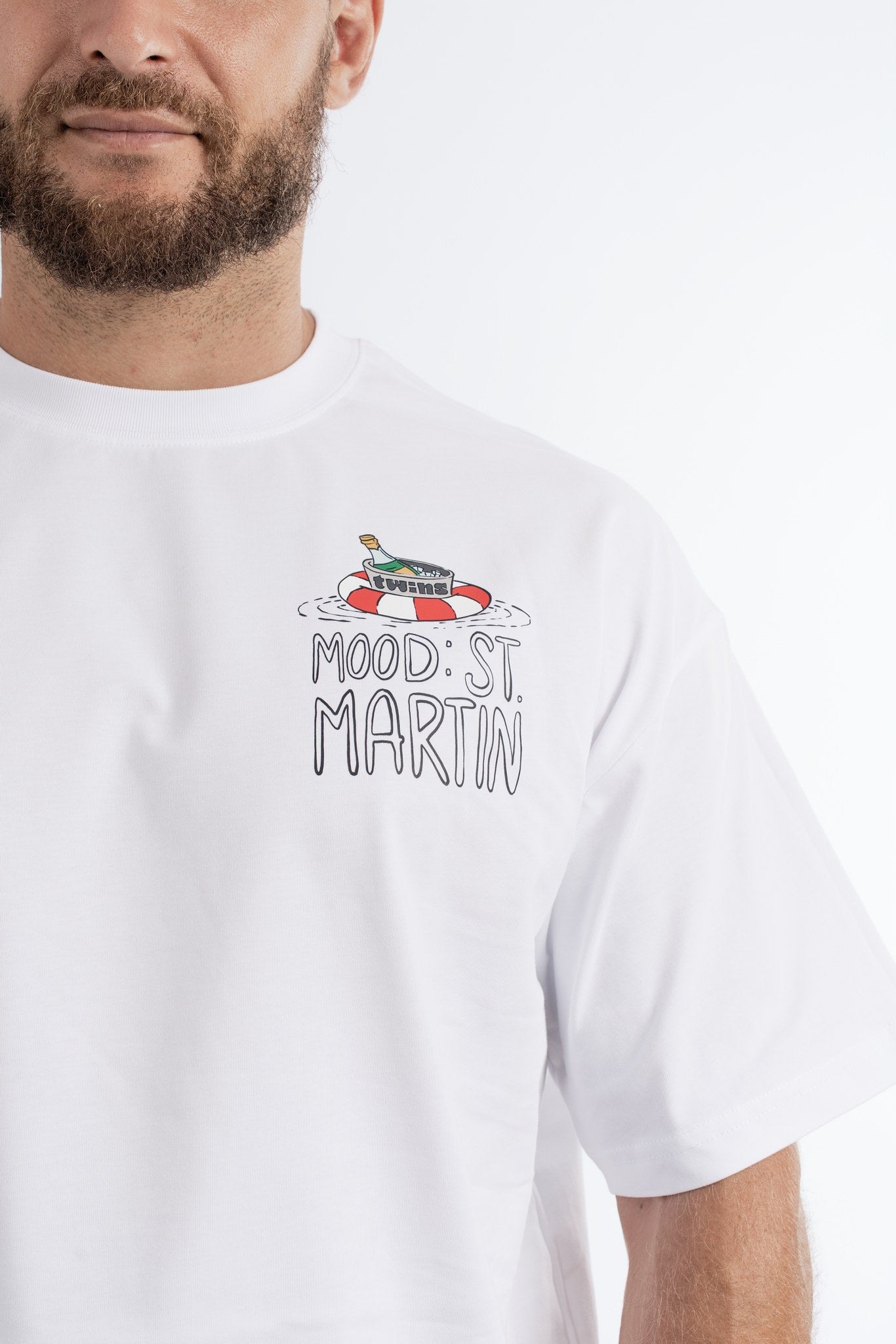 T-Shirt Oversize 235 g - Mood: St Martin
