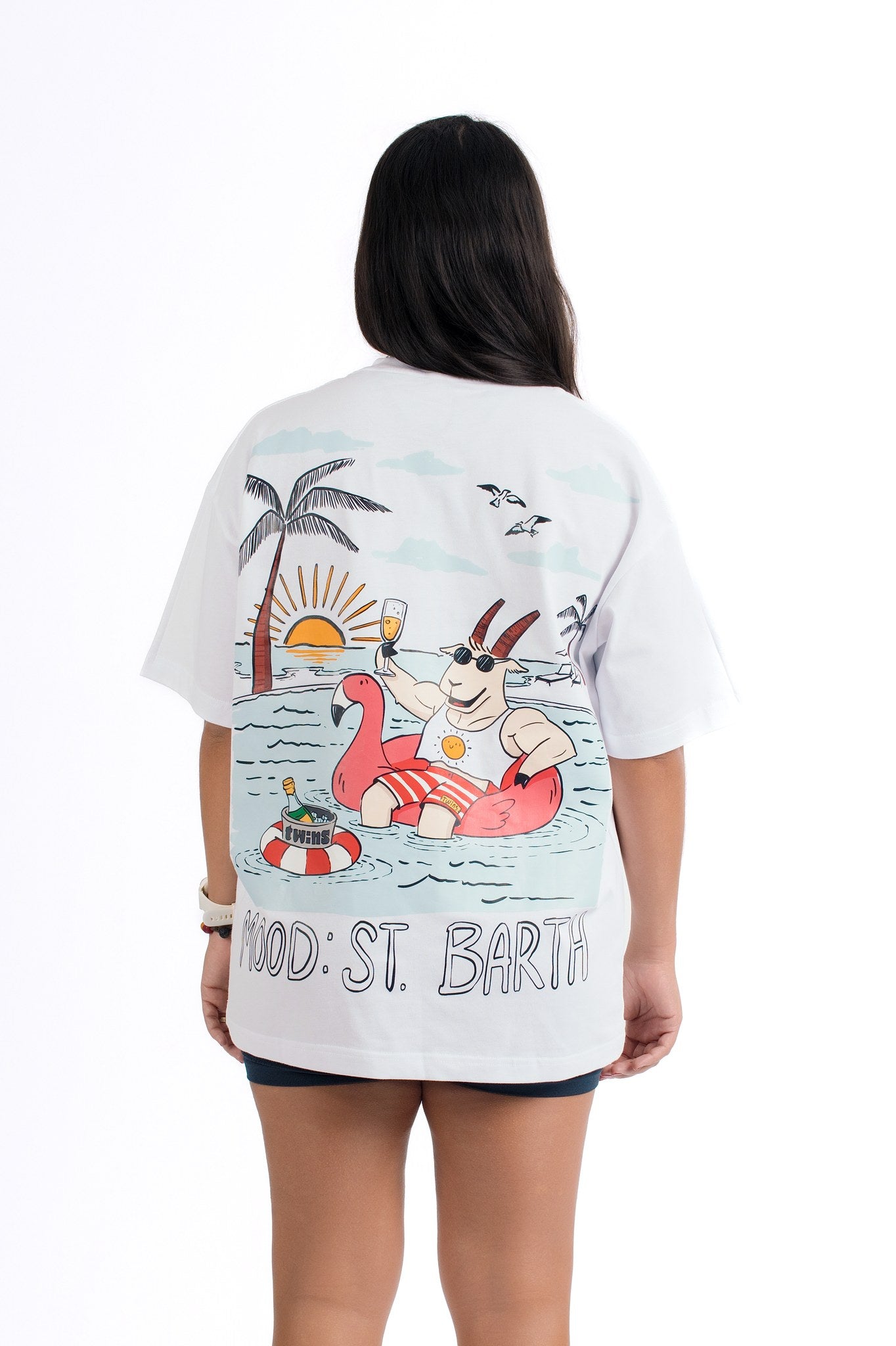 T-Shirt Oversize 235 g - Mood: St. Barth