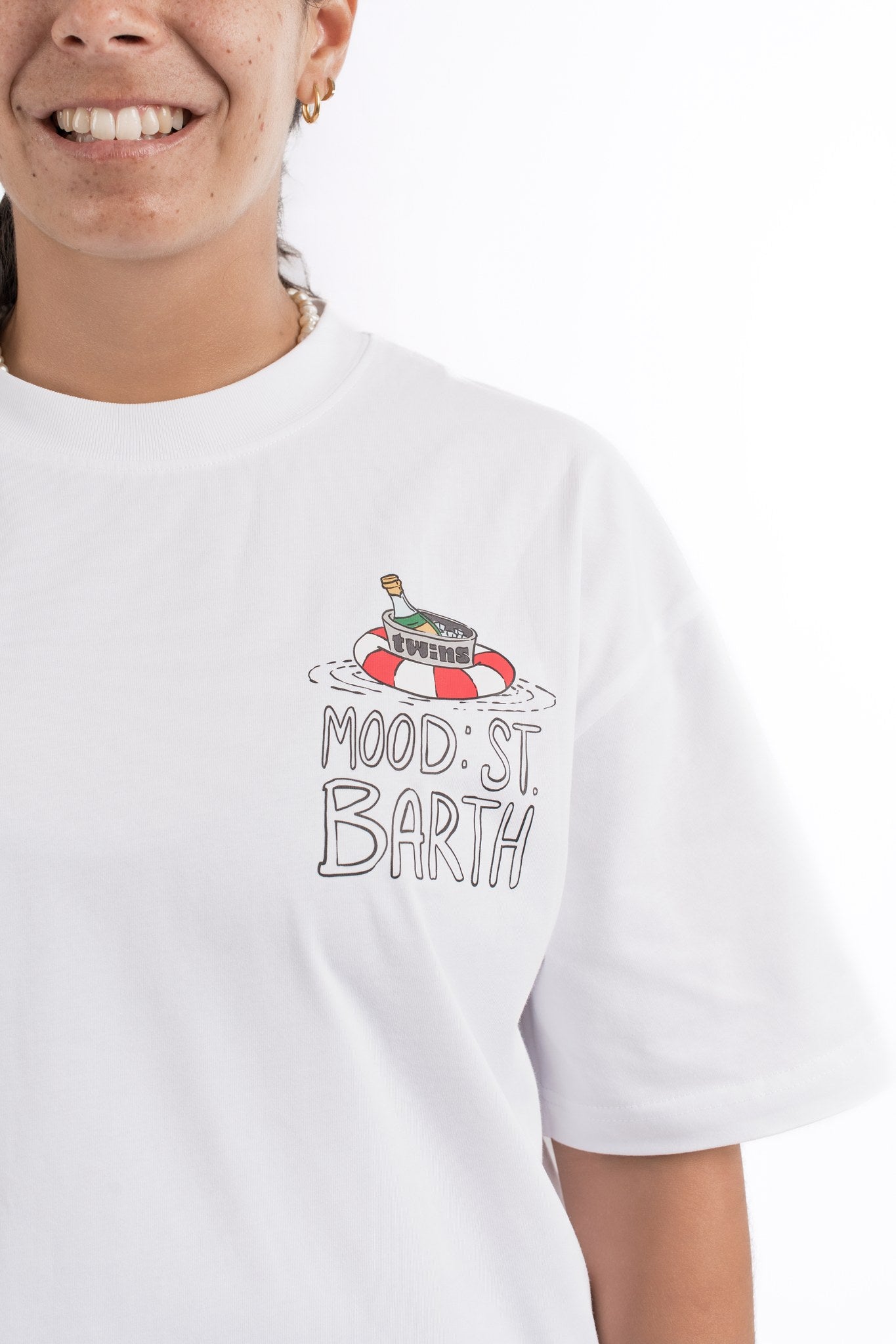 T-Shirt Oversize 235 g - Mood: St. Barth