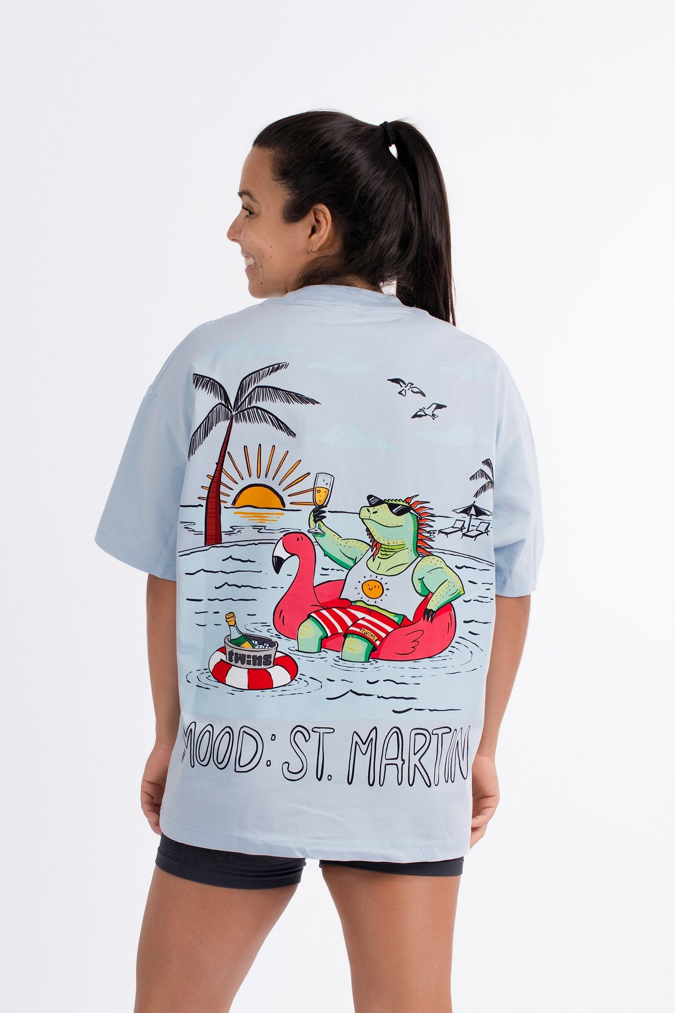 T-Shirt Oversize 235 g - Mood: St Martin