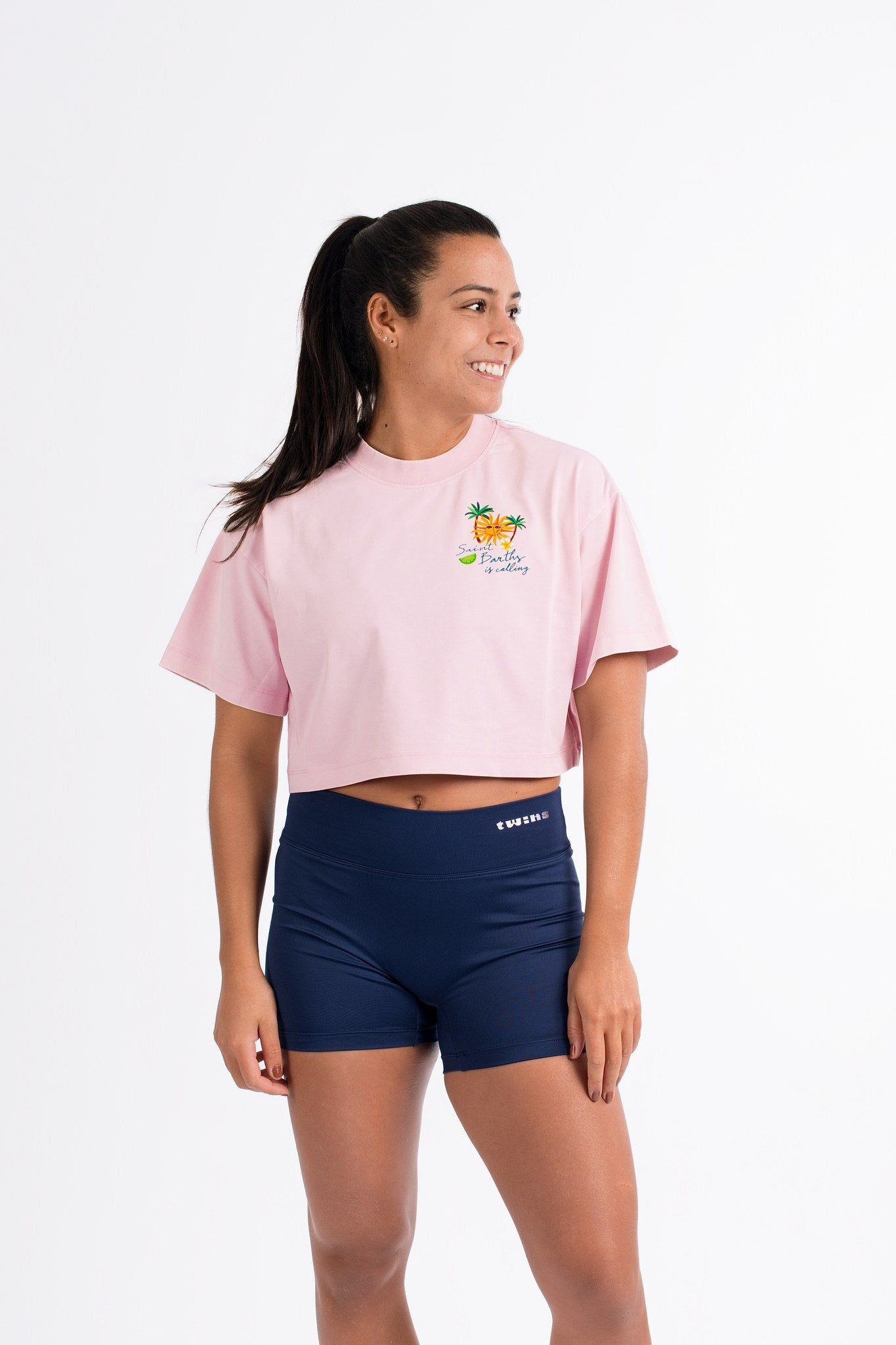 Crop Top Oversize - St. Barth Is Calling