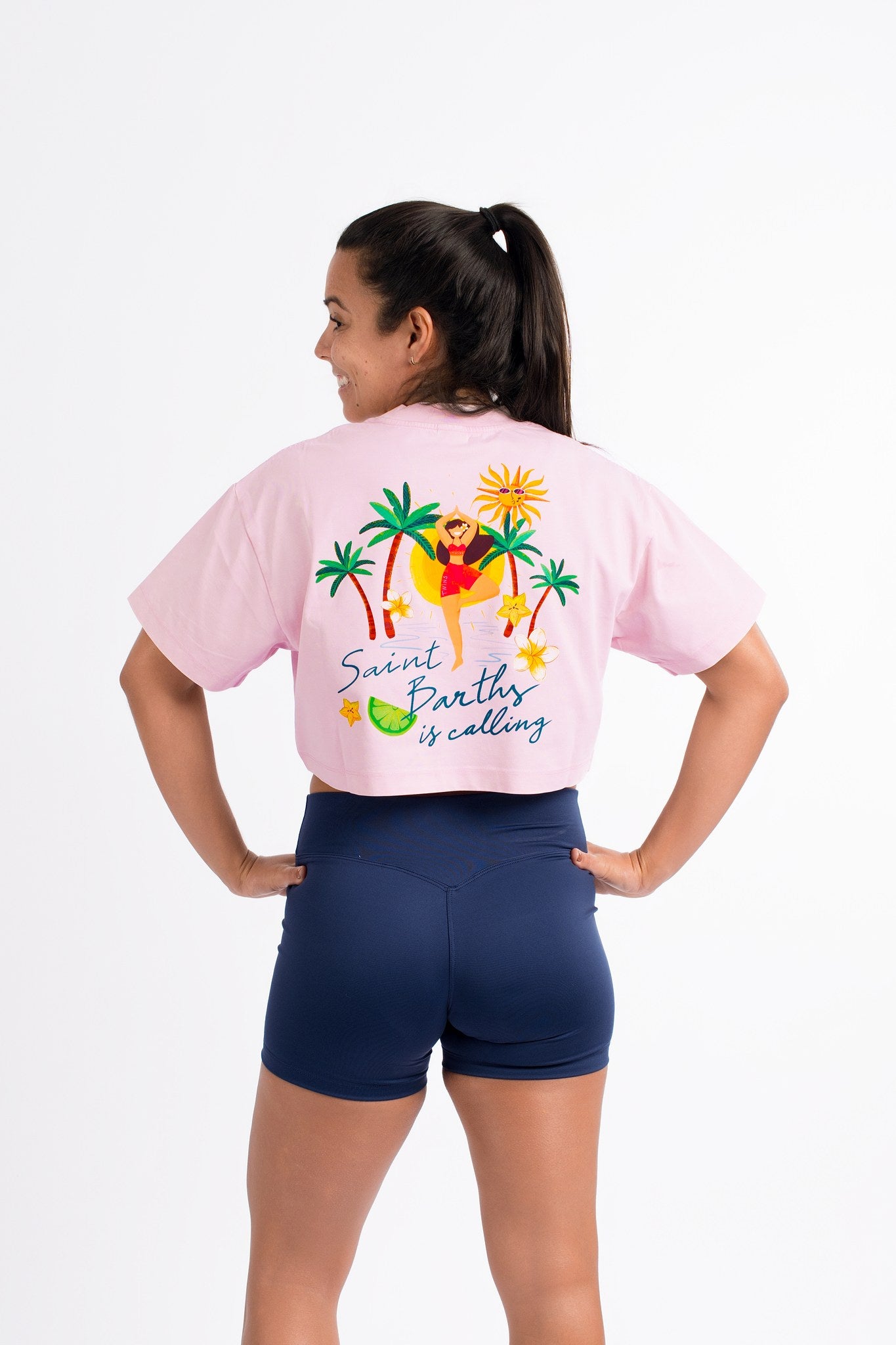 Crop Top Oversize - St. Barth Is Calling